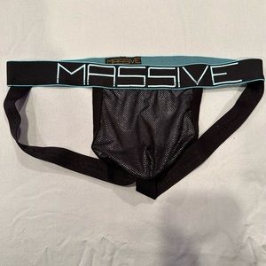 Andrew Christian Massive jockstrap in light blue